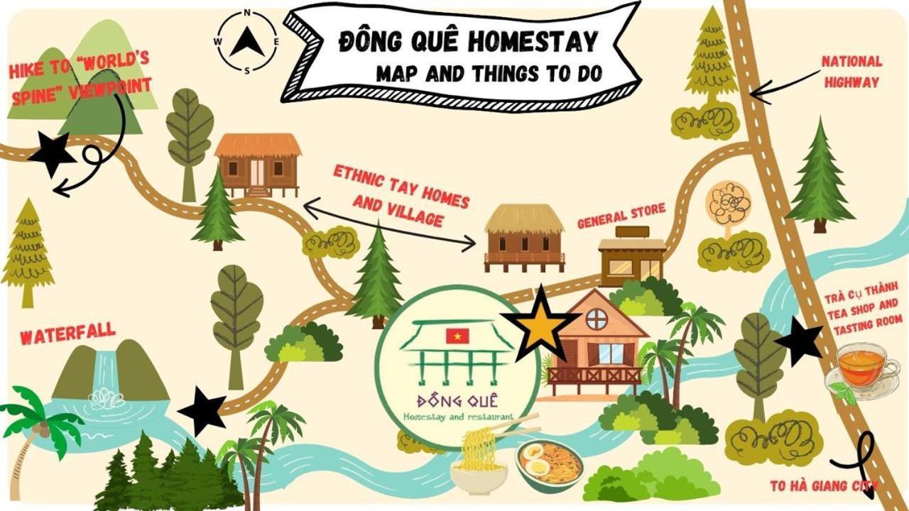 Dong Que Homestay-Tours-Motorbike, Car Rental, Hiking Ha Giang Buitenkant foto